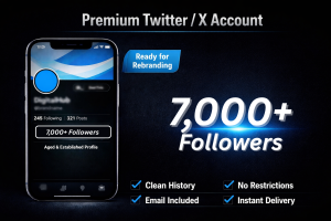 Twitter Account with 7,000+ Followers